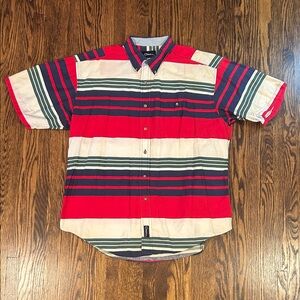 Vintage 90s Short Sleeve Button Up Shirt